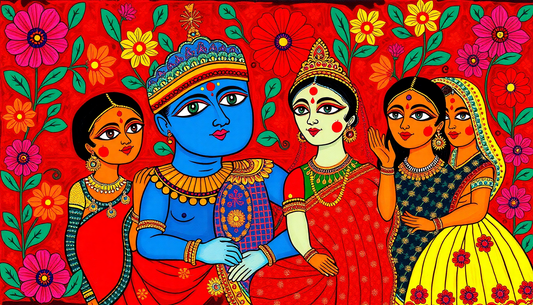 Immerse Yourself in the World of Kalighat Pat Art