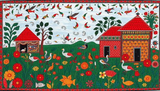 Unveiling the Captivating World of Madhubani (Mithila) Art