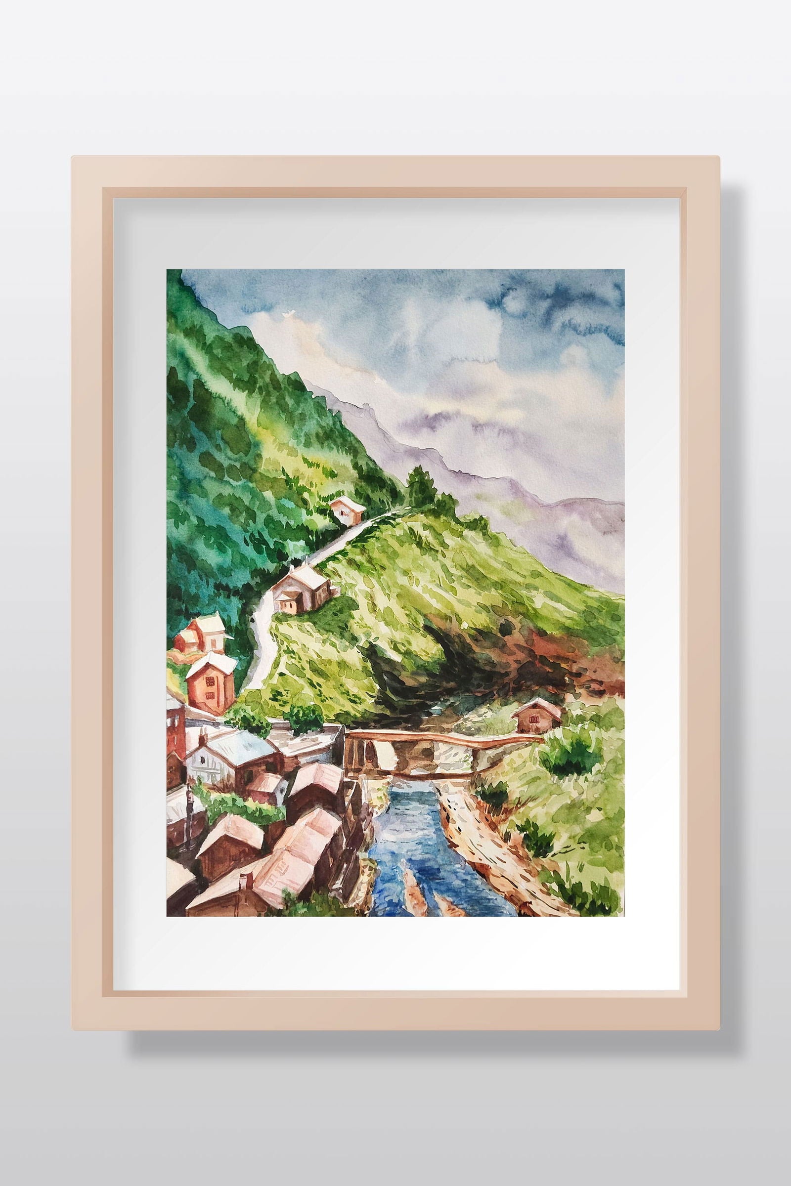 Captivating Watercolor Landscape Art Watercolor painting Art by Nabanita Ray nature-watercolor-painting-copy-copy-copy
