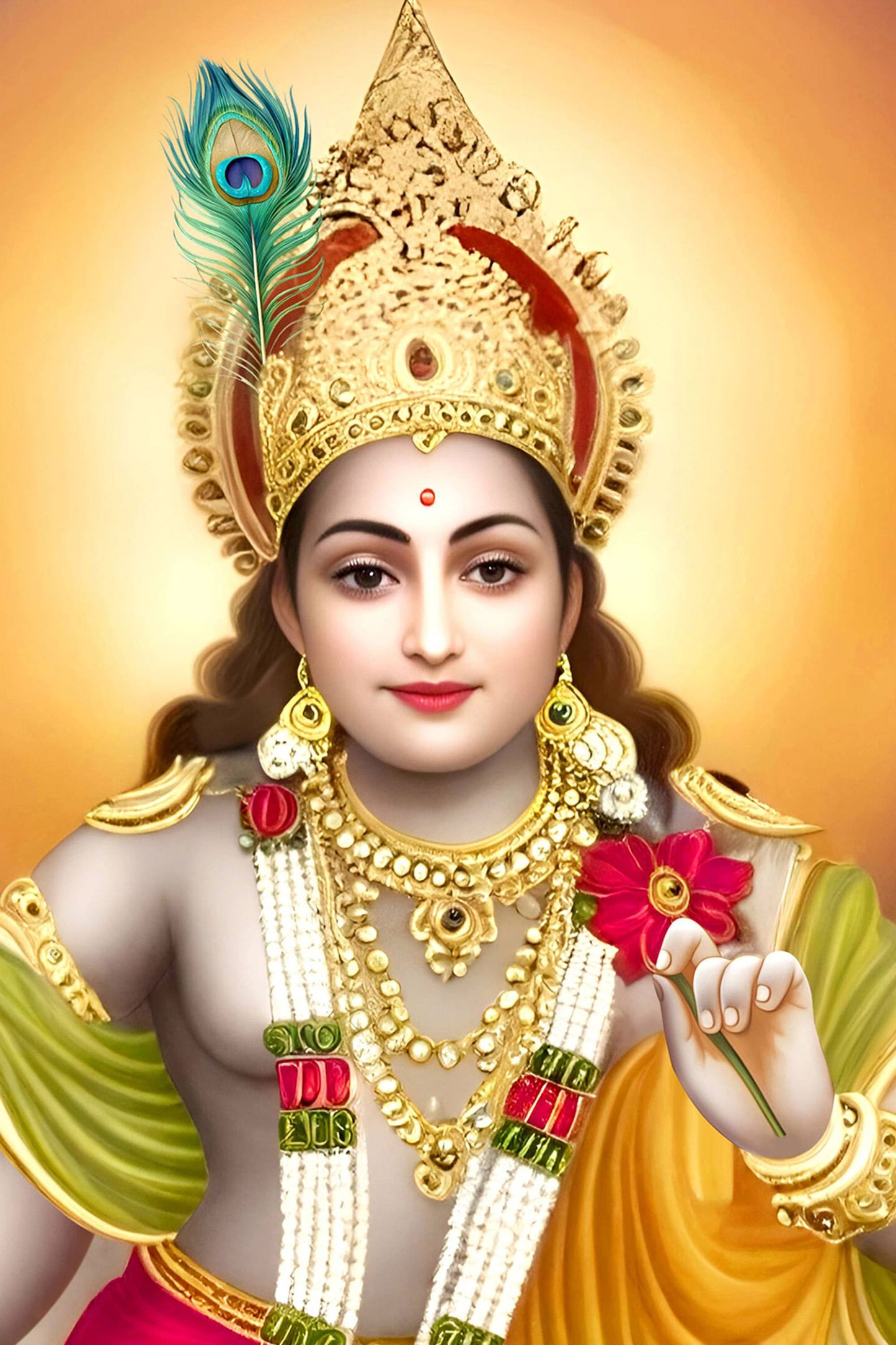 Gajendra Moksha Digital Painting: Epic Hindu Mythology Art in Stunning 4K Detail (2025)