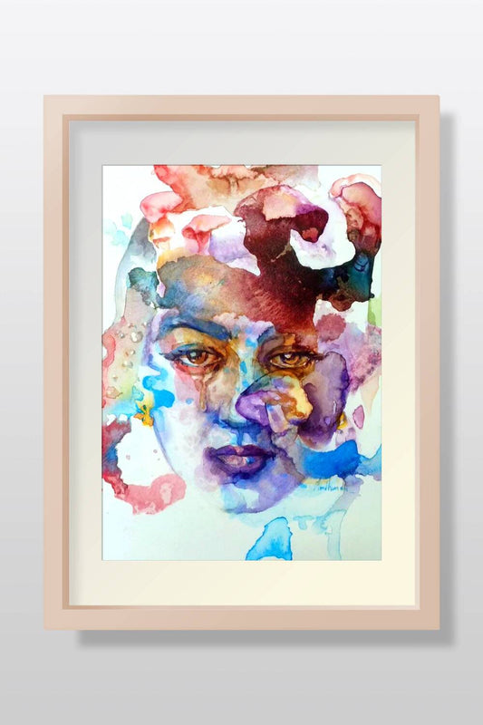 Eyes And Emotions: Watercolor on Canson Paper Watercolor painting Art by Ardhendu Bhushan Sahu eyes-and-emotions