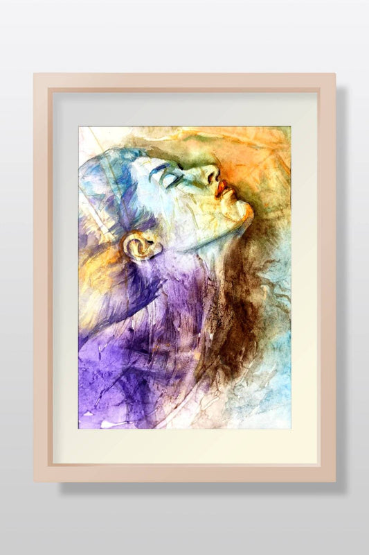 Perception Of Senses: Watercolor on A4 Canson Paper Watercolor painting Art by Ardhendu Bhushan Sahu perception-of-senses